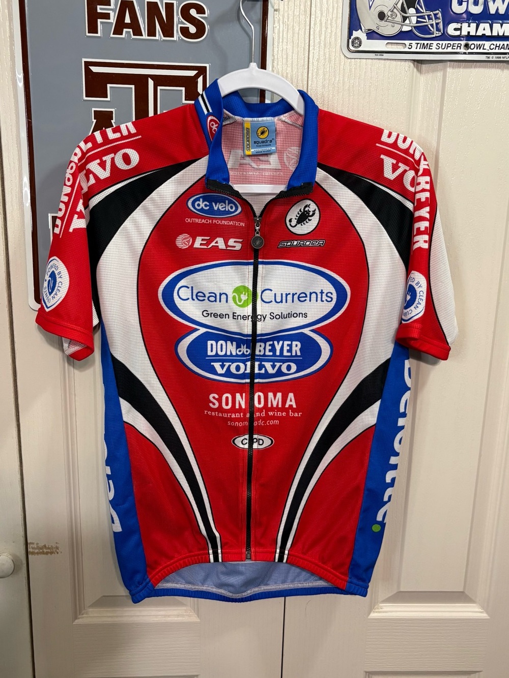 Don & Beyer Volvo Clean Currents Women’s Red Cycling Jersey